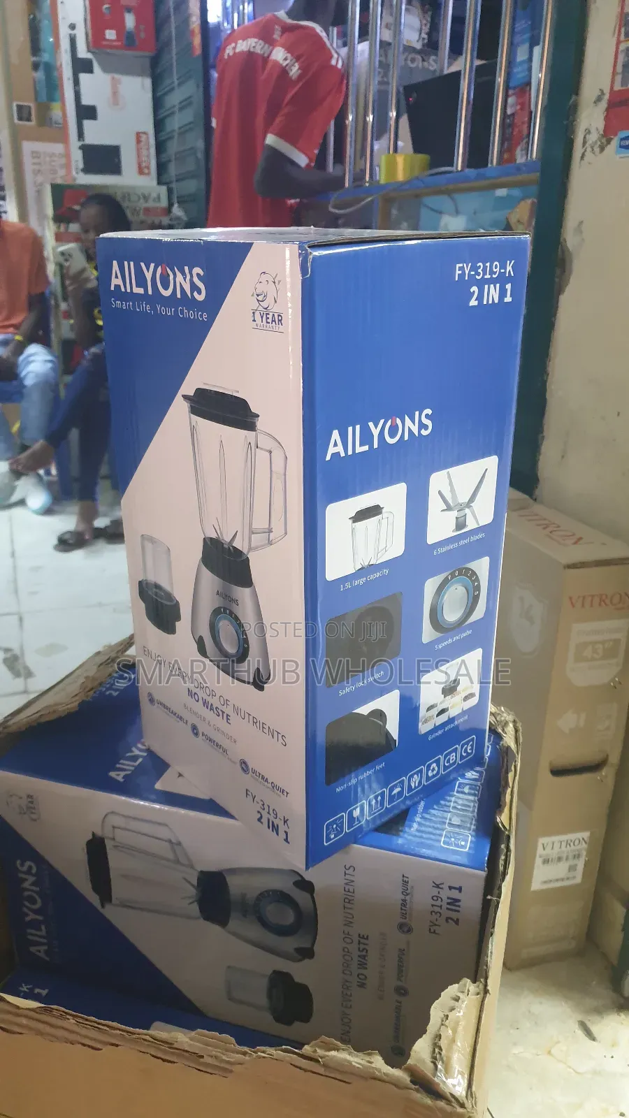 Ailyons 2in1 Blender New Model