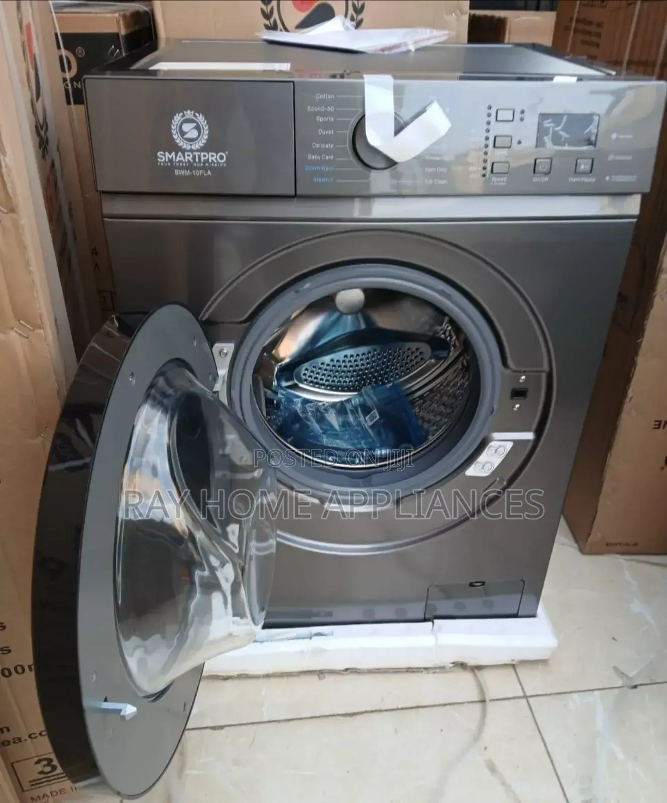 Smartpro 8kg Wash Spin Front Load Washing Machine