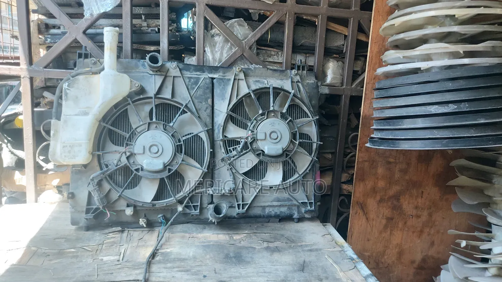 Complete Ex Japan Honda Fit Radiator