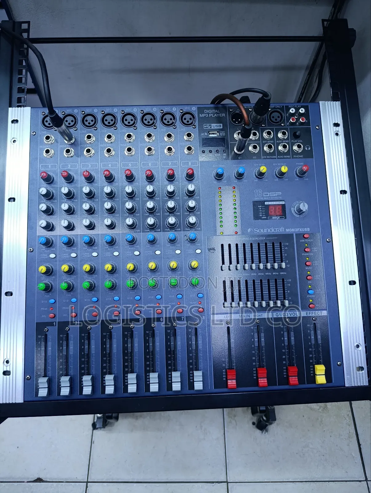 Soundcraft Mg8/2fxusb 8channel Plain Mixer