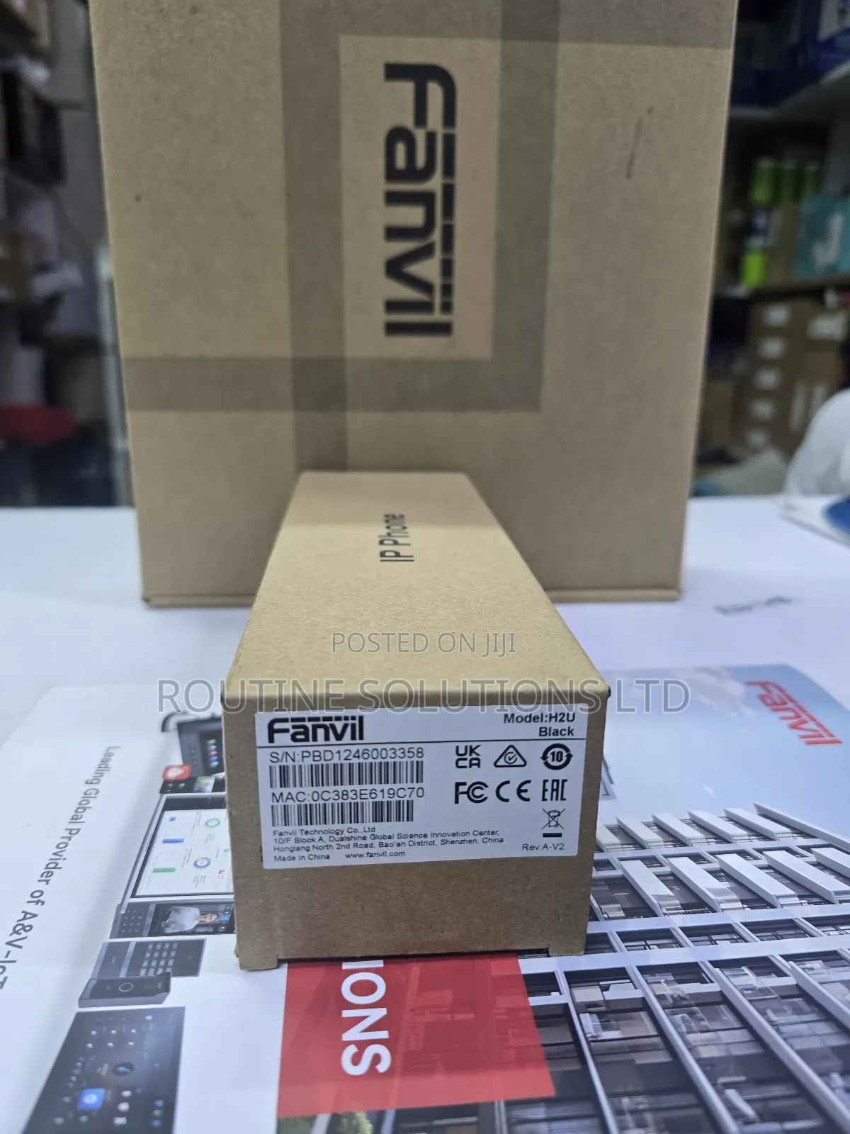 Fanvil Ip Phone H2u Wall Mount