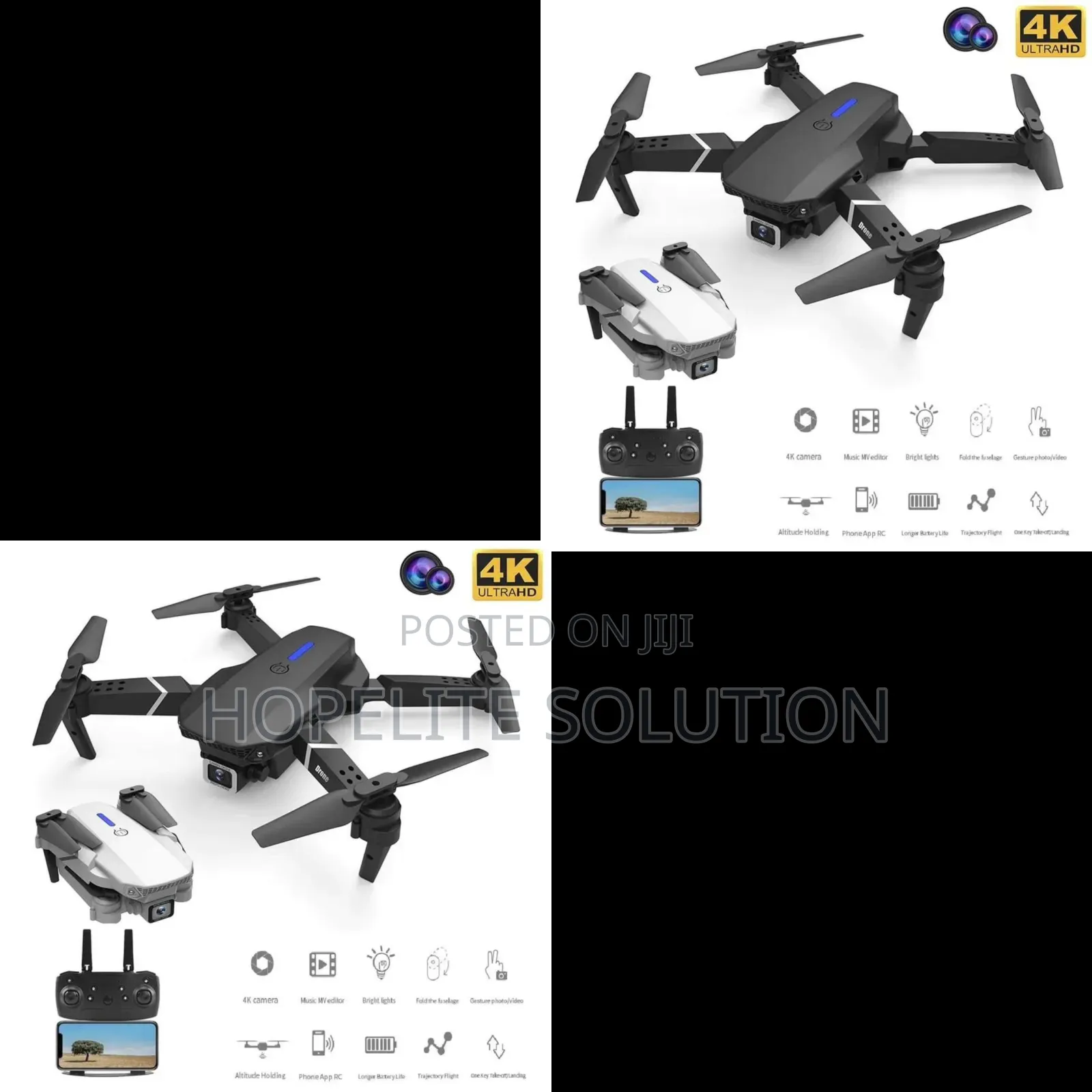 Foldable Aeriel Camera Dron