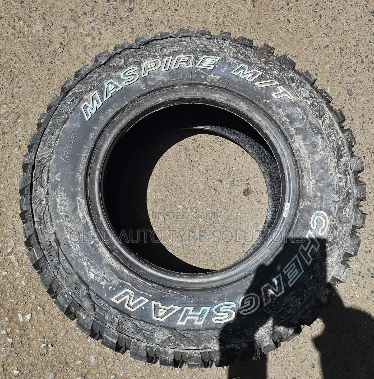 235/75r15 Chengshan Tyres(Mt)