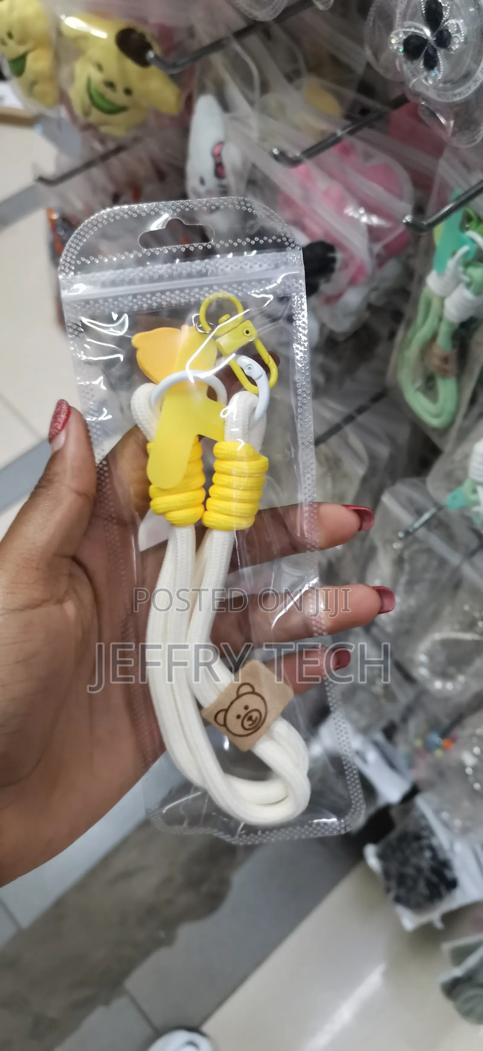 Cute Fancy Flowers Phone Charm