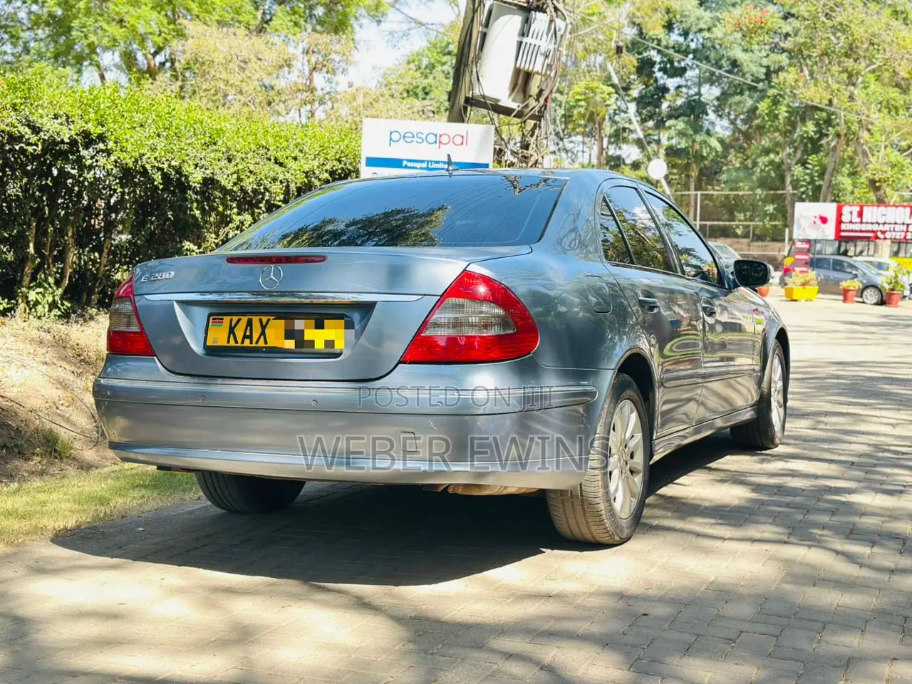 Mercedes-Benz E280 2006 Blue