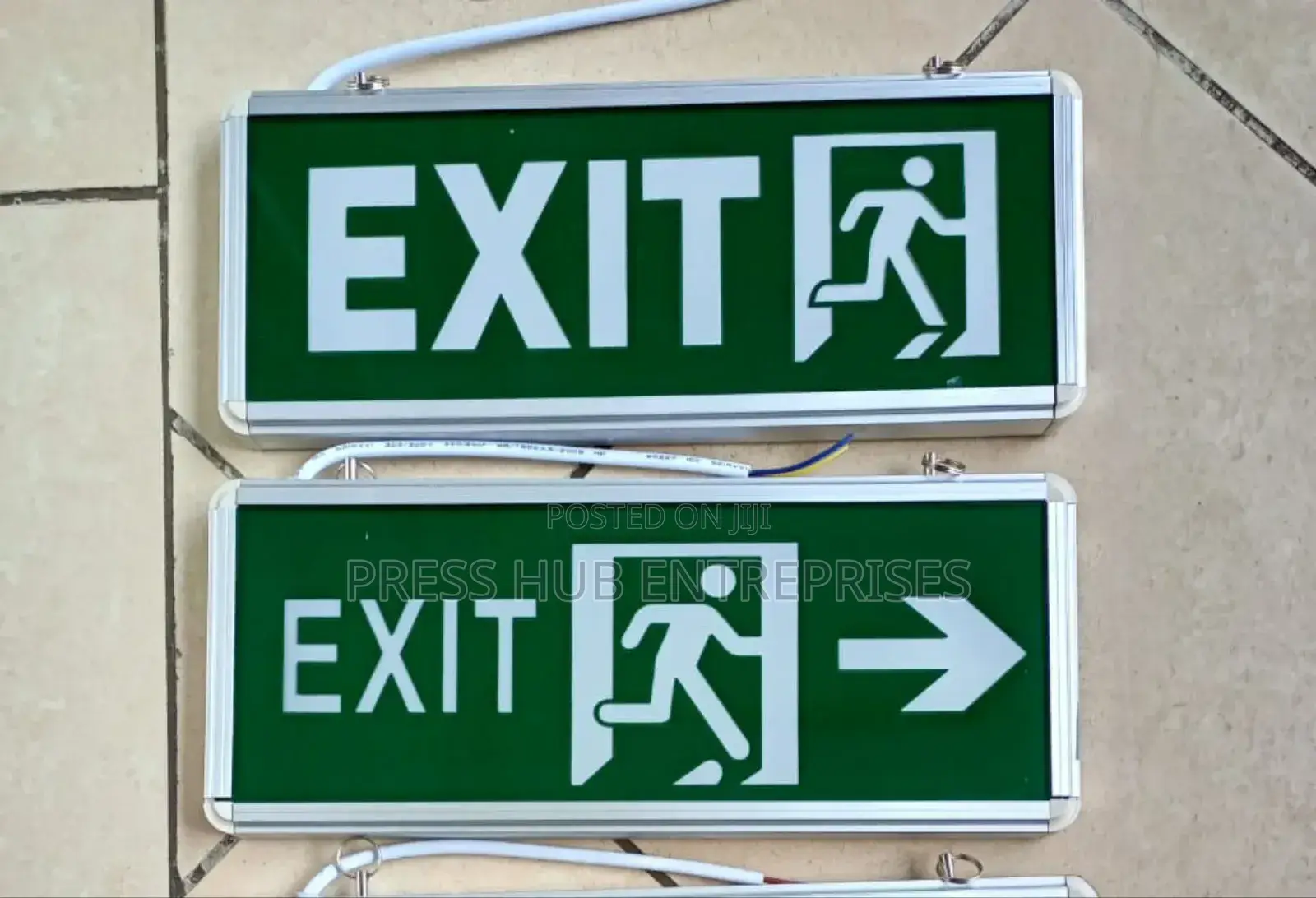 Emergency Exit Signs
