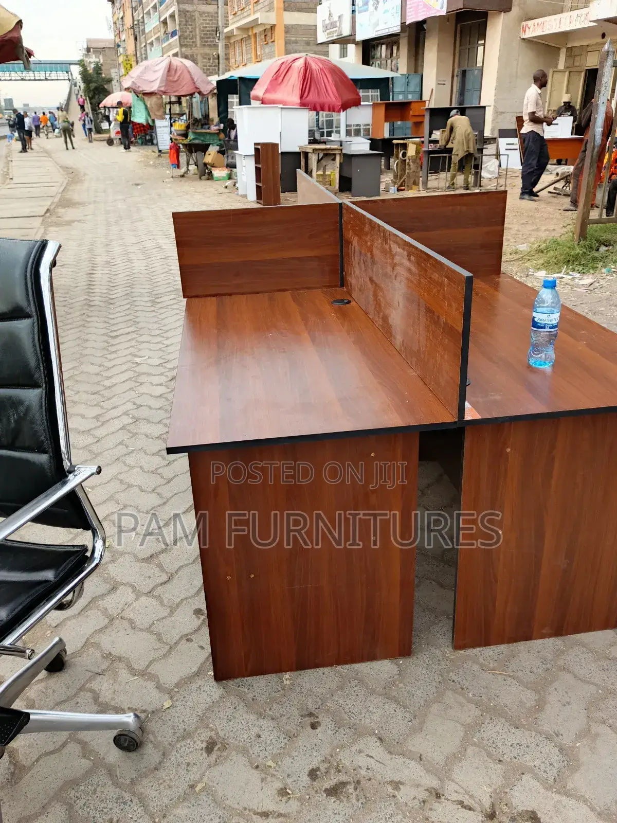 Quality Spacious Four Way Work Station S