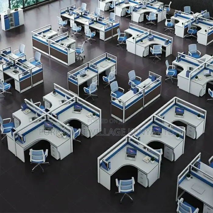 4-users Modular Office Workstation