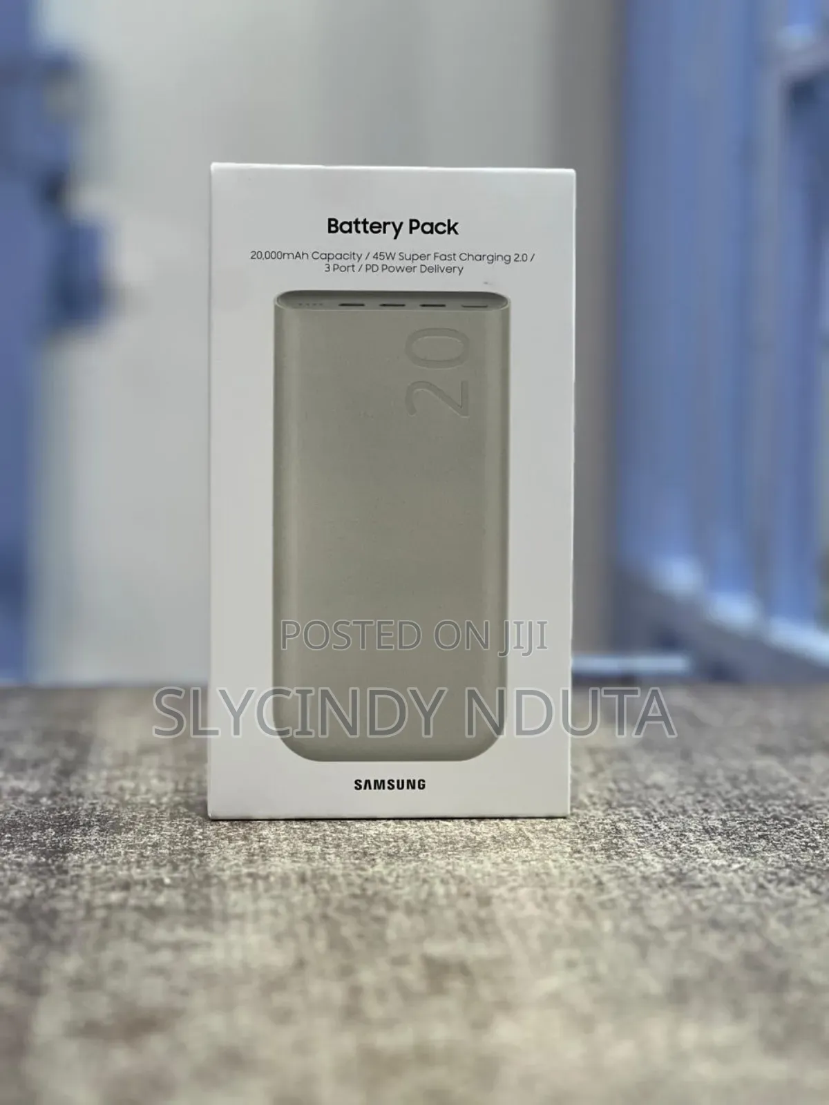 Samsung 45w 20000mah Battery Power Bank