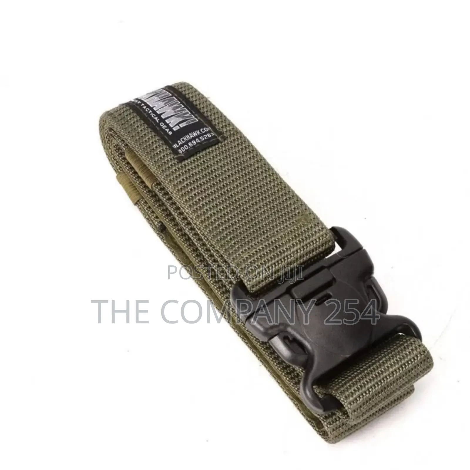 Outdoor Web Belt With Slider Buckle Combat Canvas Tactical Gear
