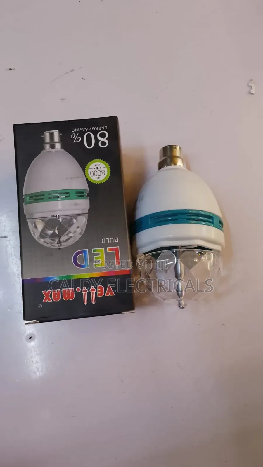 Vellmax Led Full Color Rotating Bulb