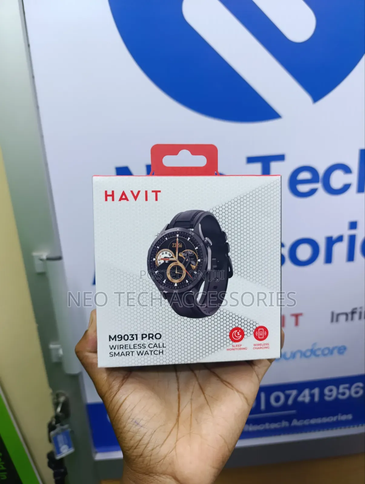 Havit M9031 Pro Wireless Call Smart Watch
