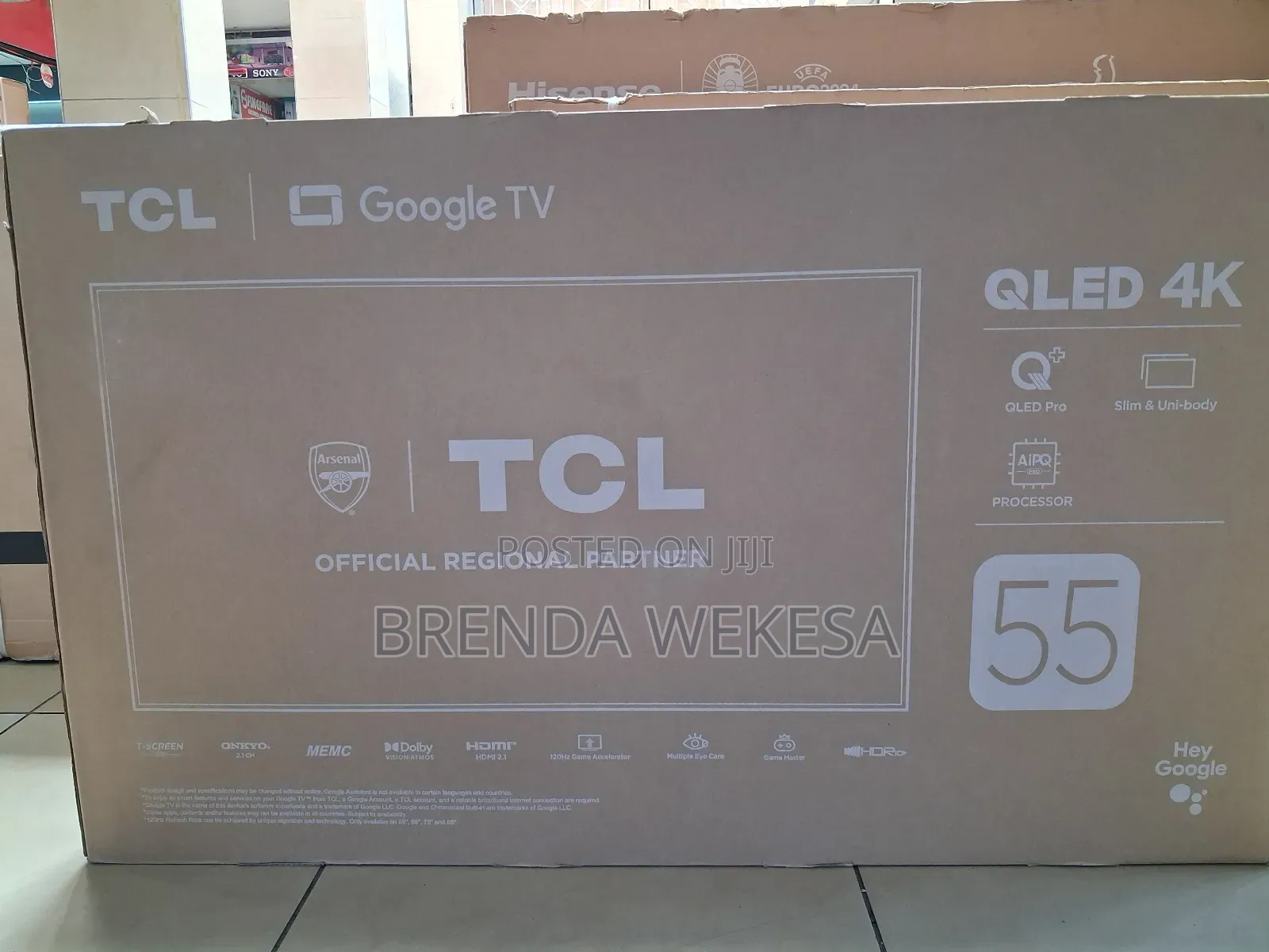 TCL 55 Inch Model C655 Google Tv |