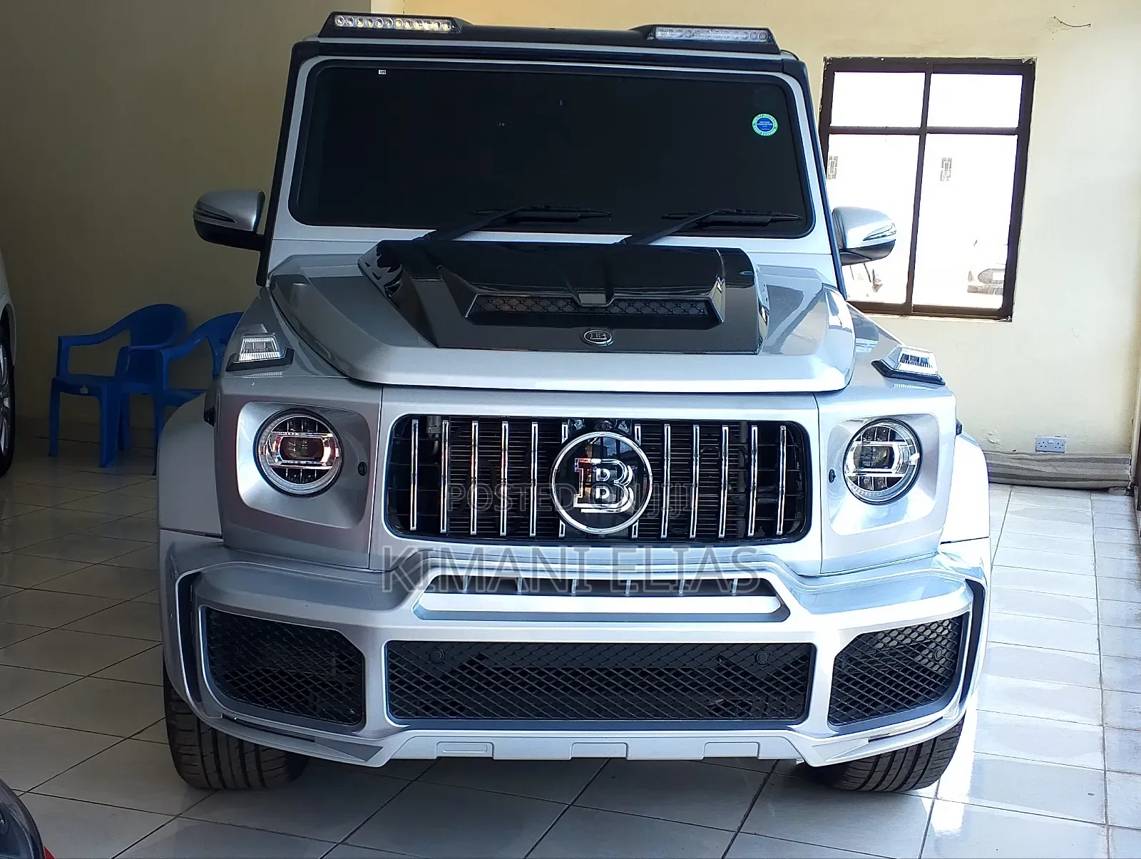 Mercedes-Benz Brabus G 800 2018 Silver