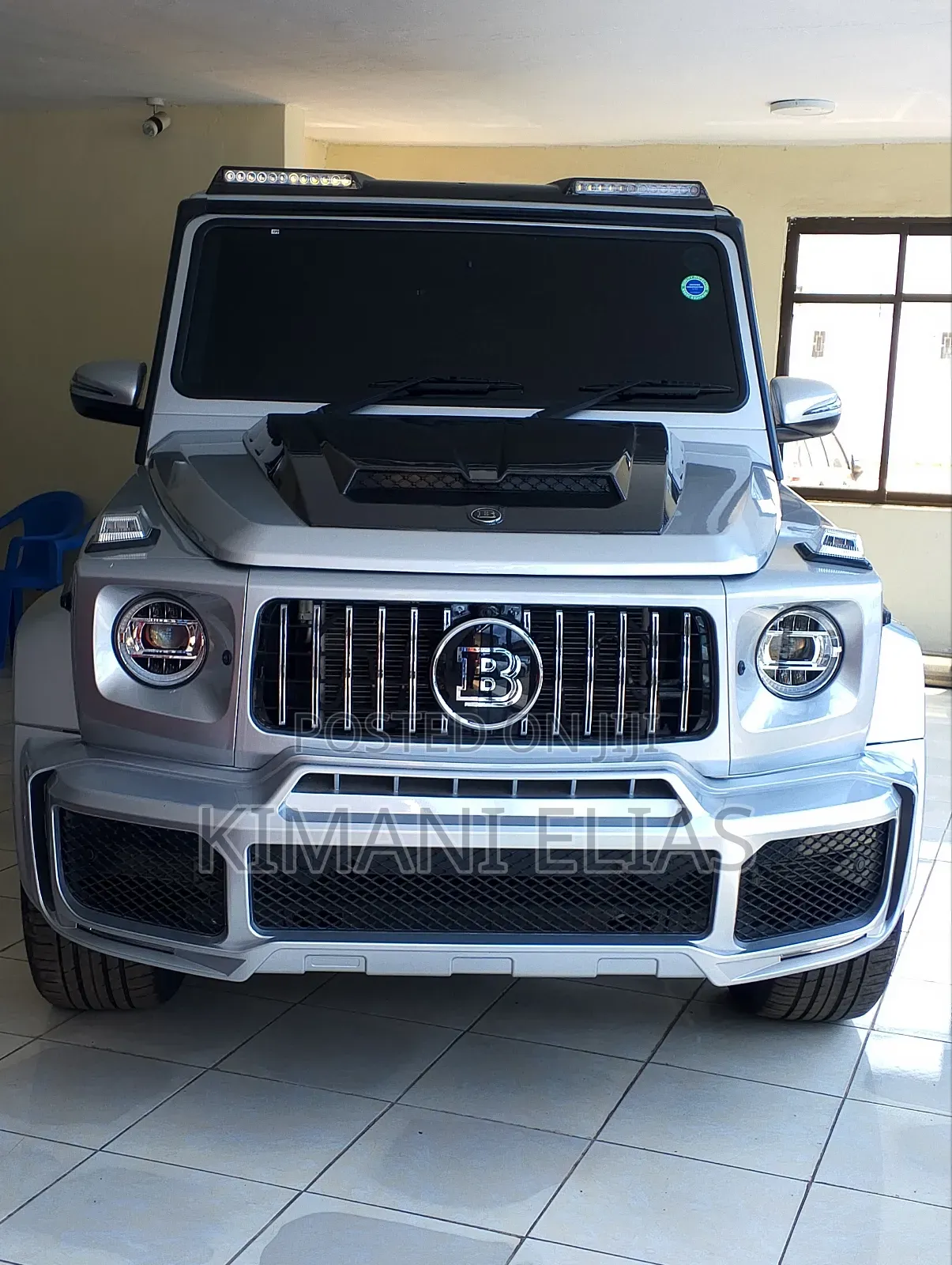 Mercedes-Benz Brabus G 800 2018 Silver