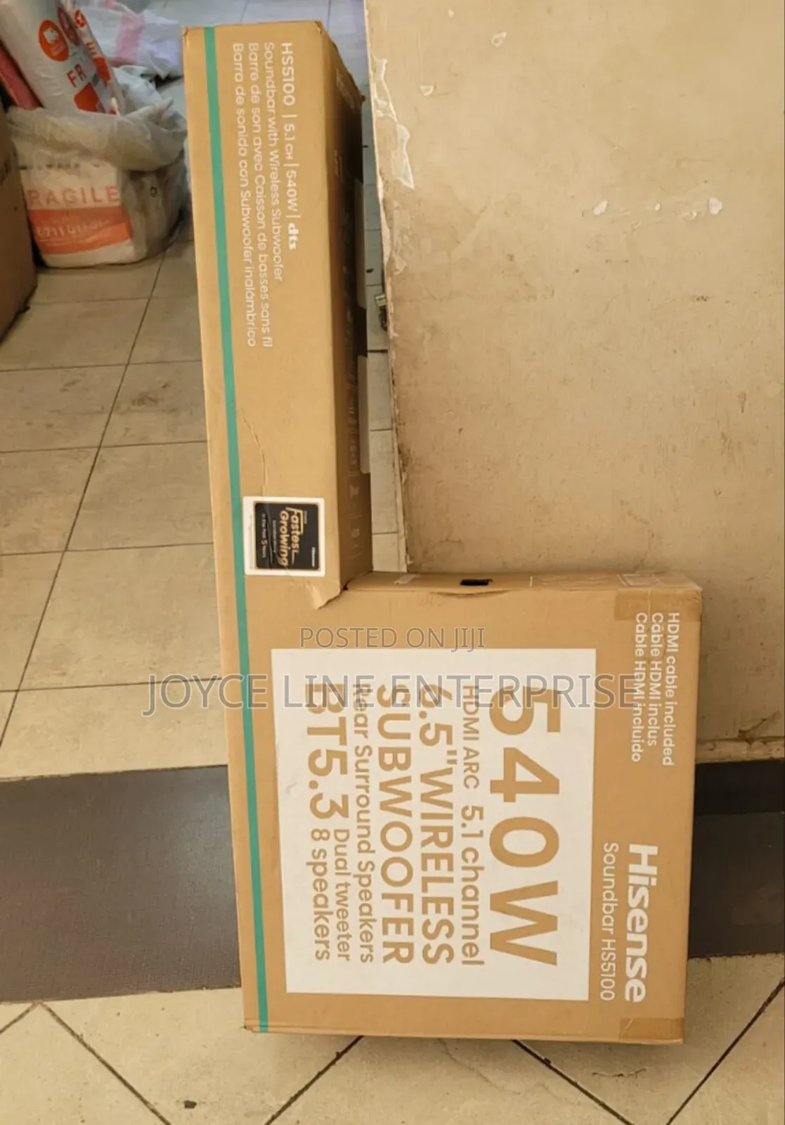 Hisense Hs5100 Soundbar With Wireless Subwoofer