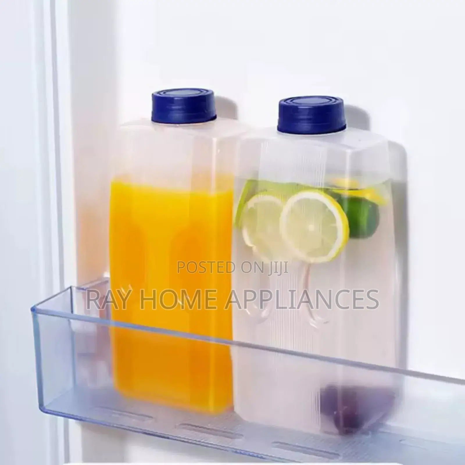 2l Water Bottle With Cap Refrigerator Jug Drink Dispenser
