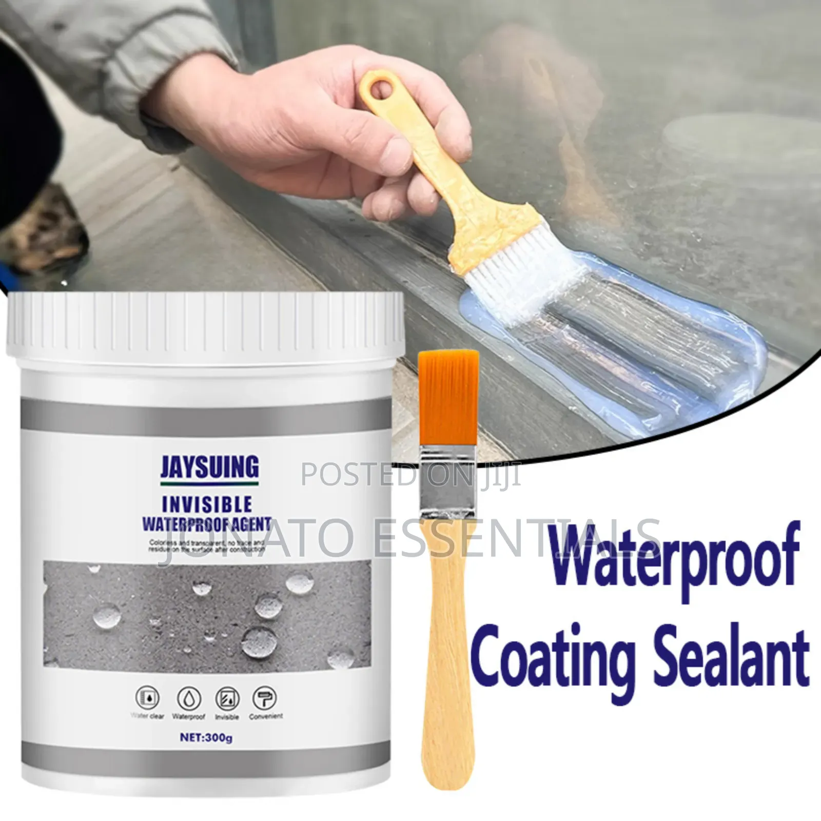 Invisible Waterproof Sealant Glue for Roof Leaks and Walls