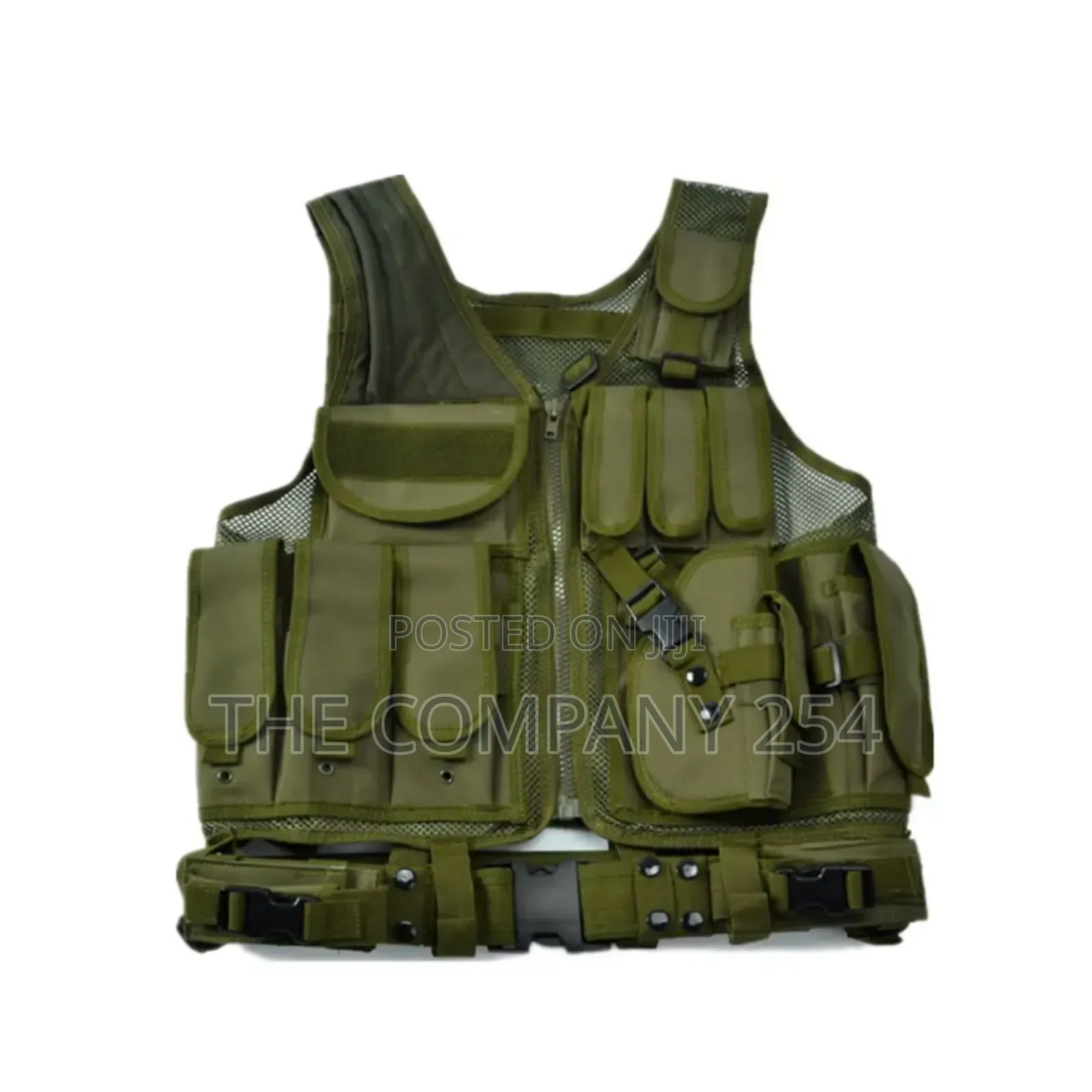 Outdoor Tactical Vest Fitness Shooting Webbing Vest With Molle Gear