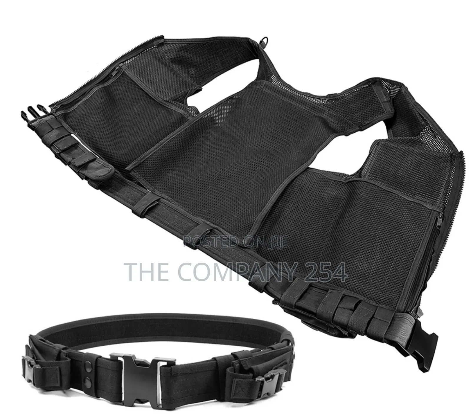 Outdoor Tactical Vest Fitness Shooting Webbing Vest With Molle Gear