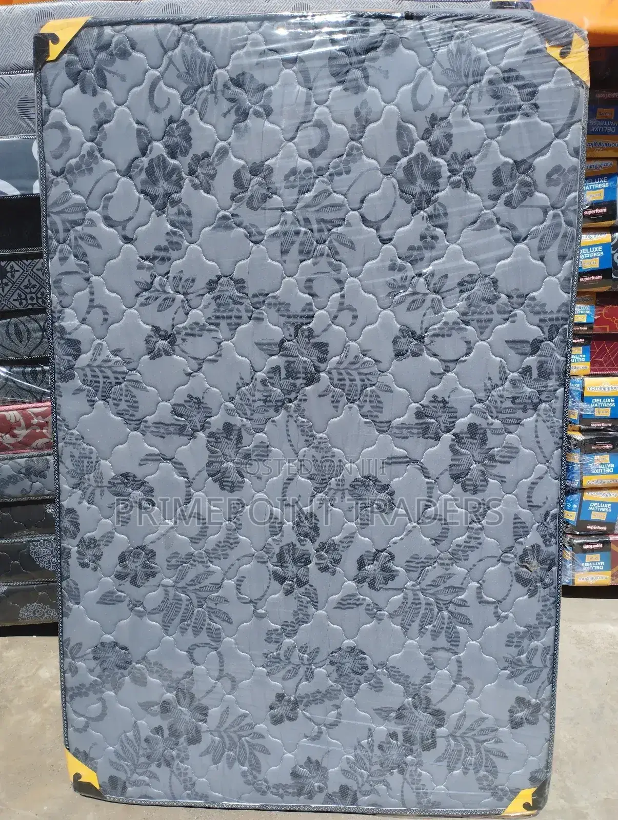 Superfoam Morning Glory 4x6x6 Quilted Mattress Medium Density