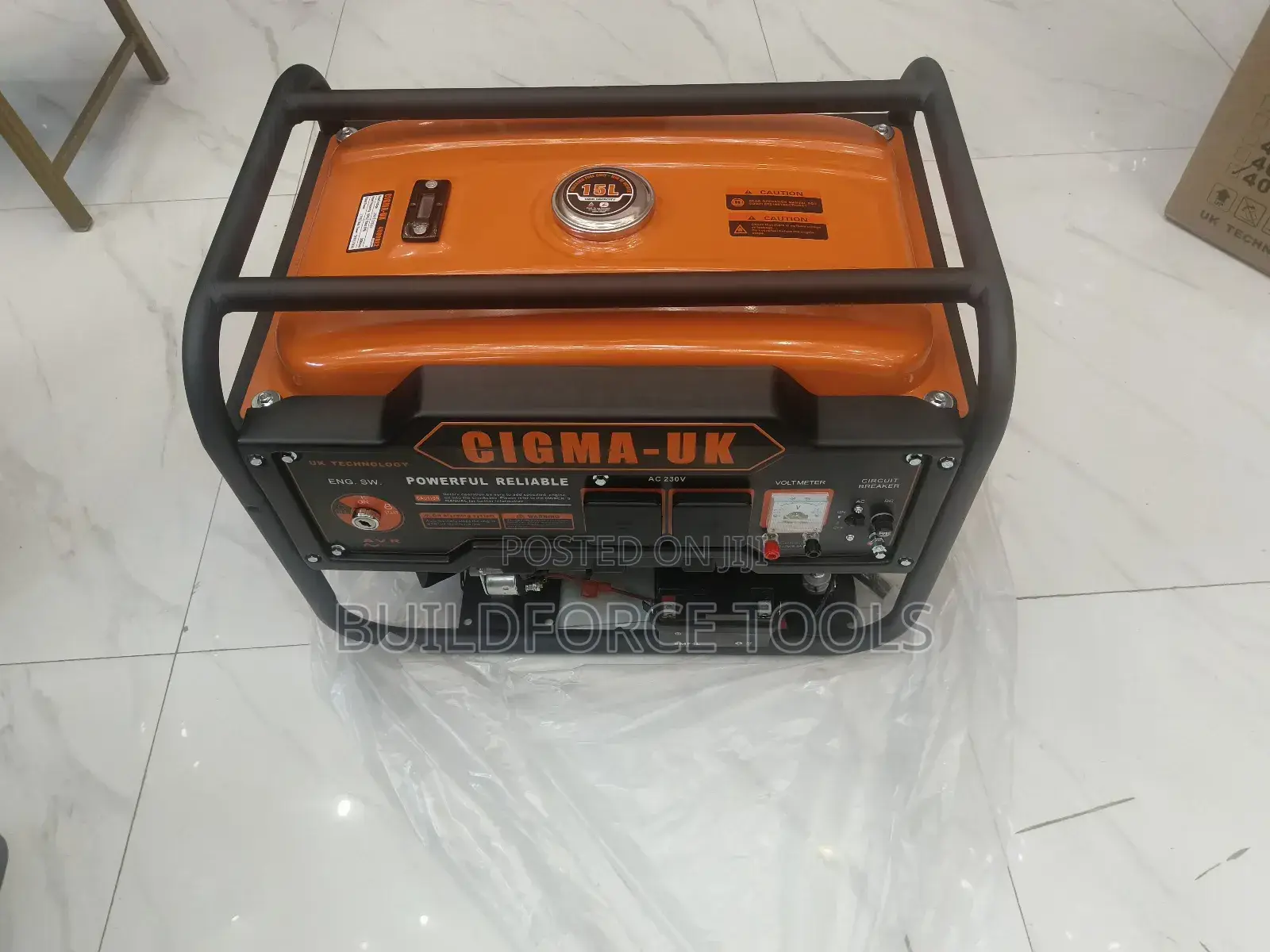 3 Kw Cigma Uk Gasoline Generator