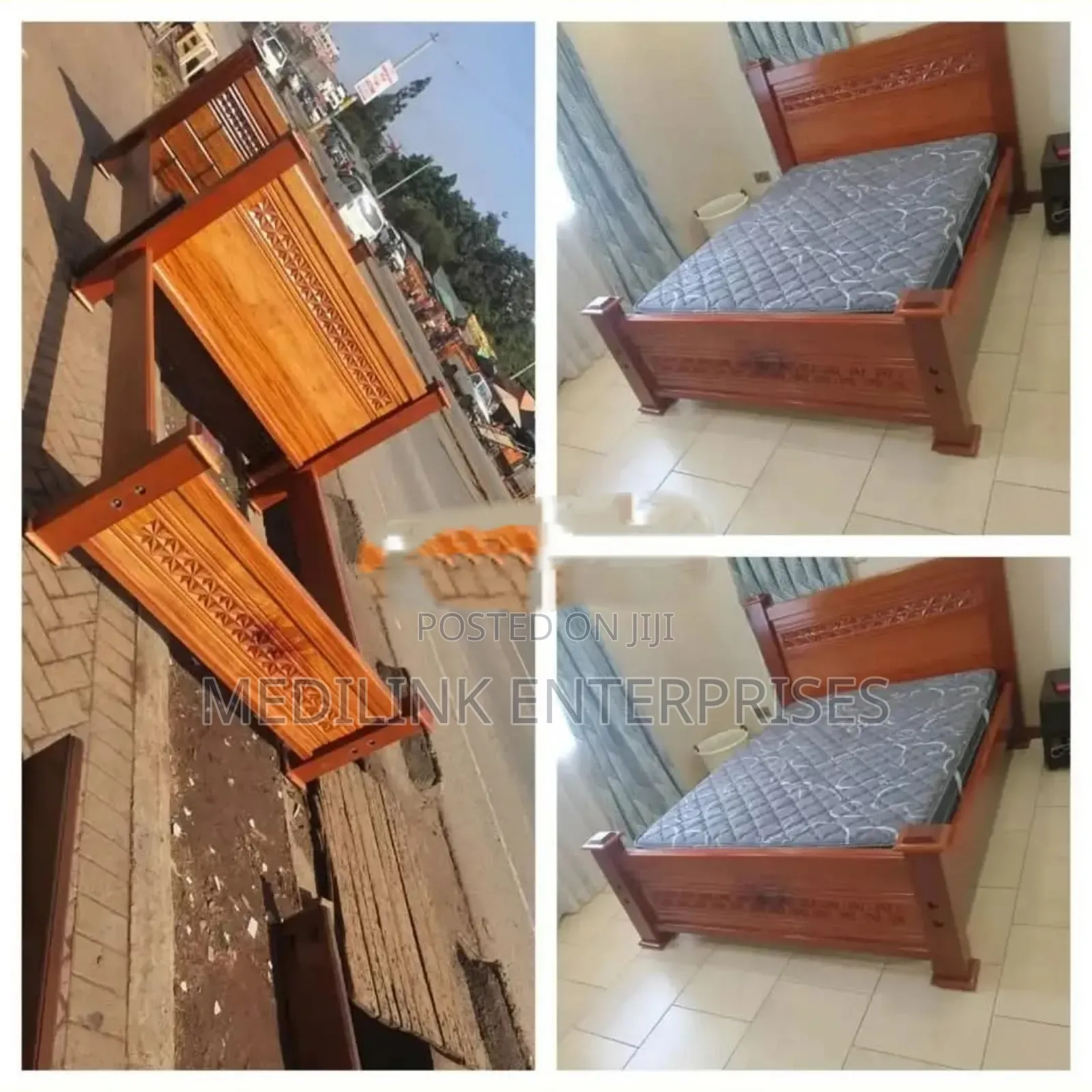 Mahogany Vanish Queen Sized Beds