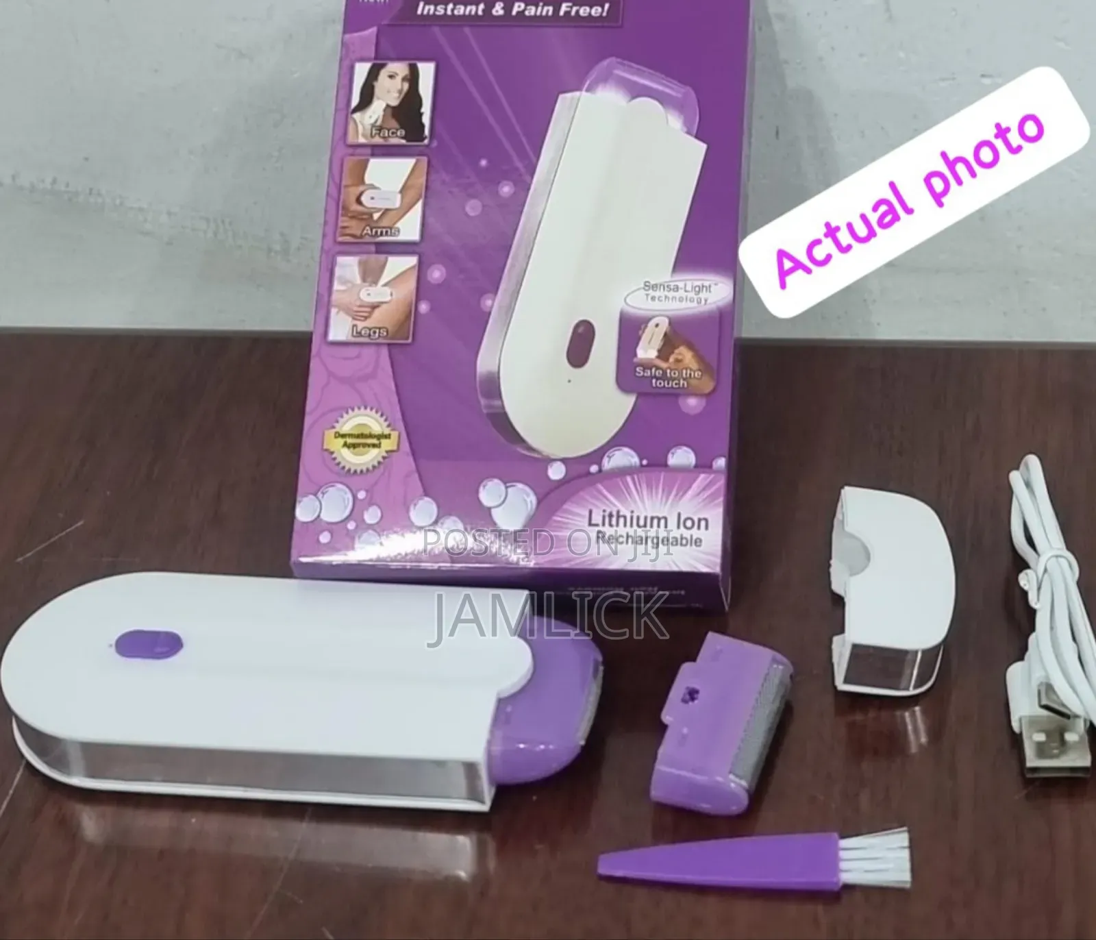 High-Quality Rechargeable Usb Finishing Touch Hair Shaver - Pm