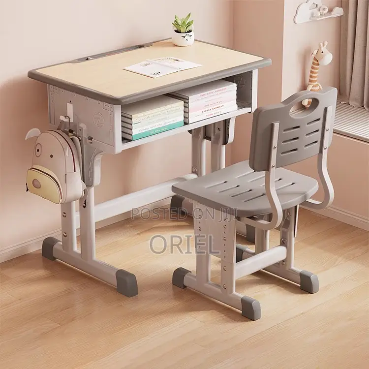 Kids Desk Chair Set (Adjustable)