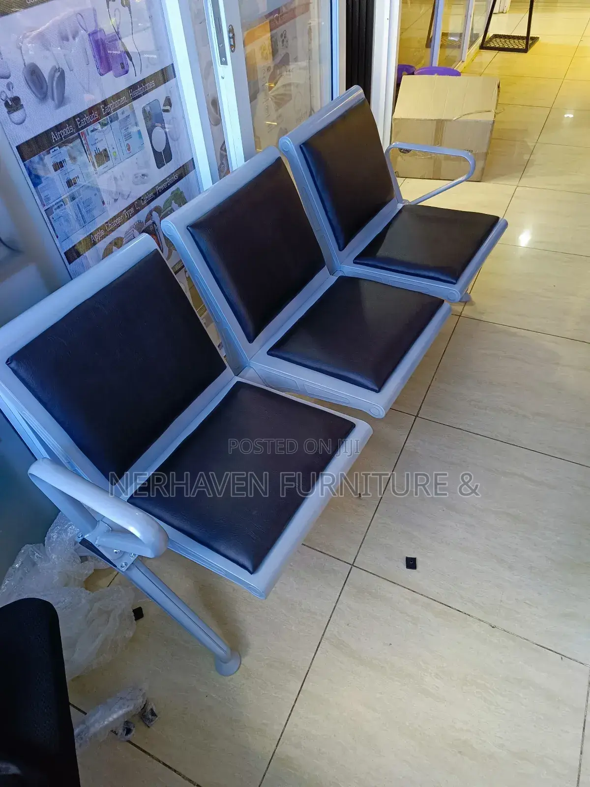 Heavy Duty Link Chair for Waiting Areas Public Seating
