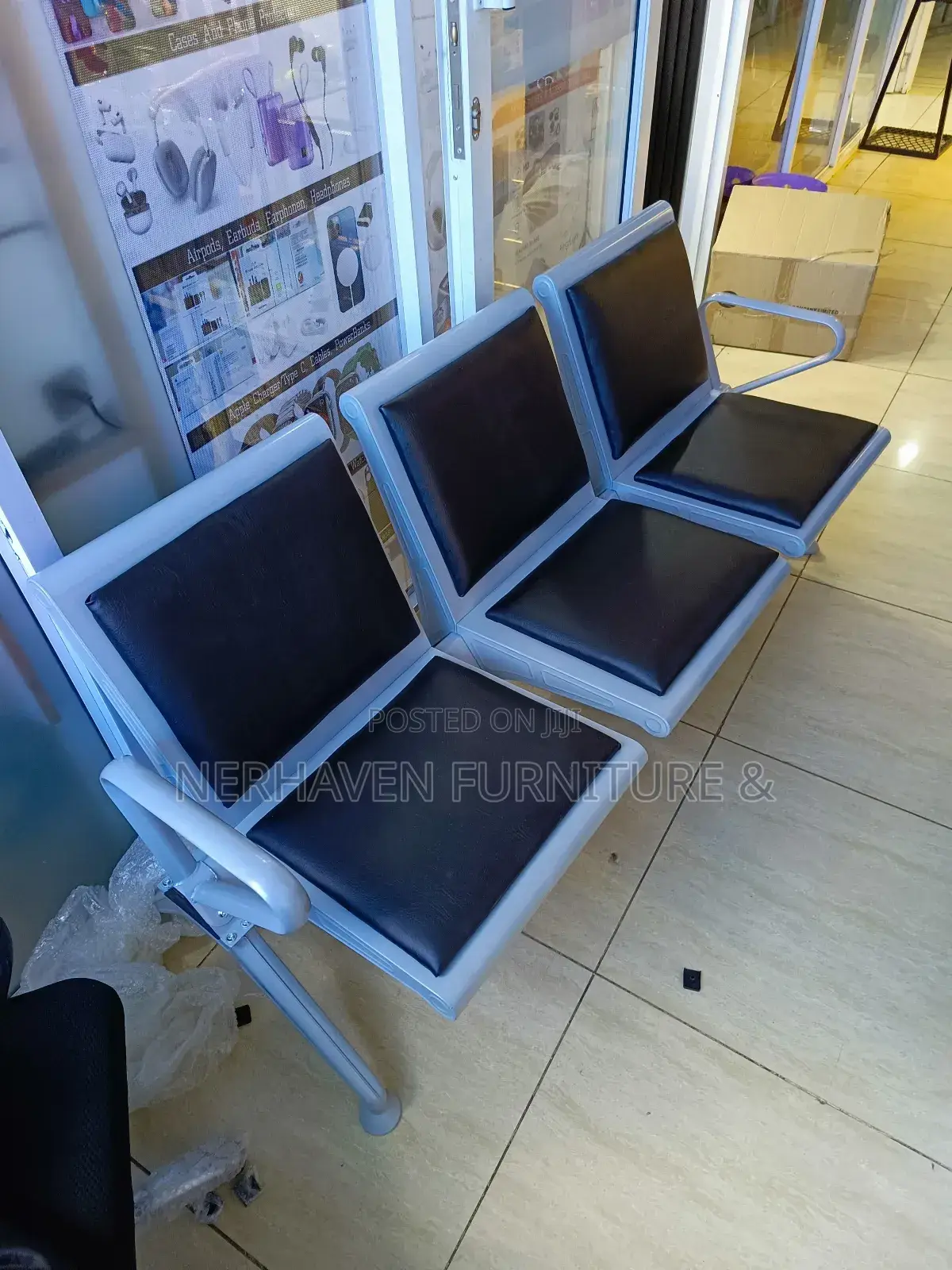 Heavy Duty Link Chair for Waiting Areas Public Seating