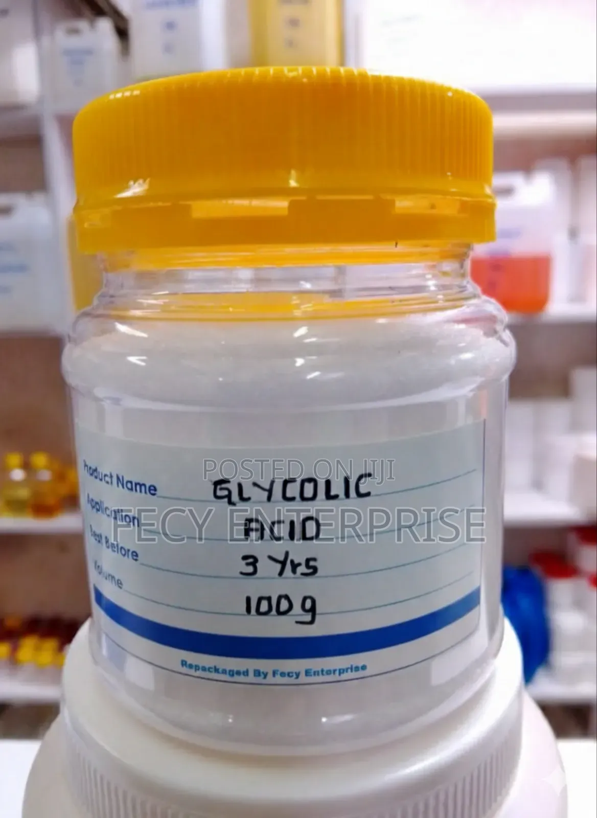Glycolic Acid – 100% Pure Skin Brightening Powder