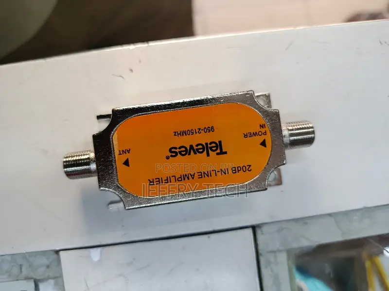 Televes 20db in-Line Satellite Signal Amplifier.