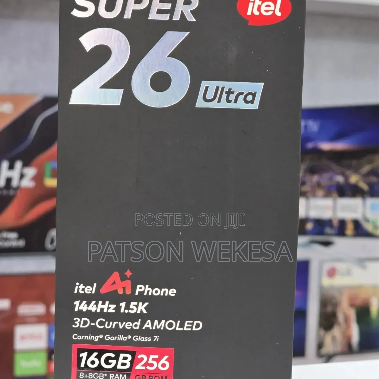 New Itel S26 Ultra 256 GB Blue