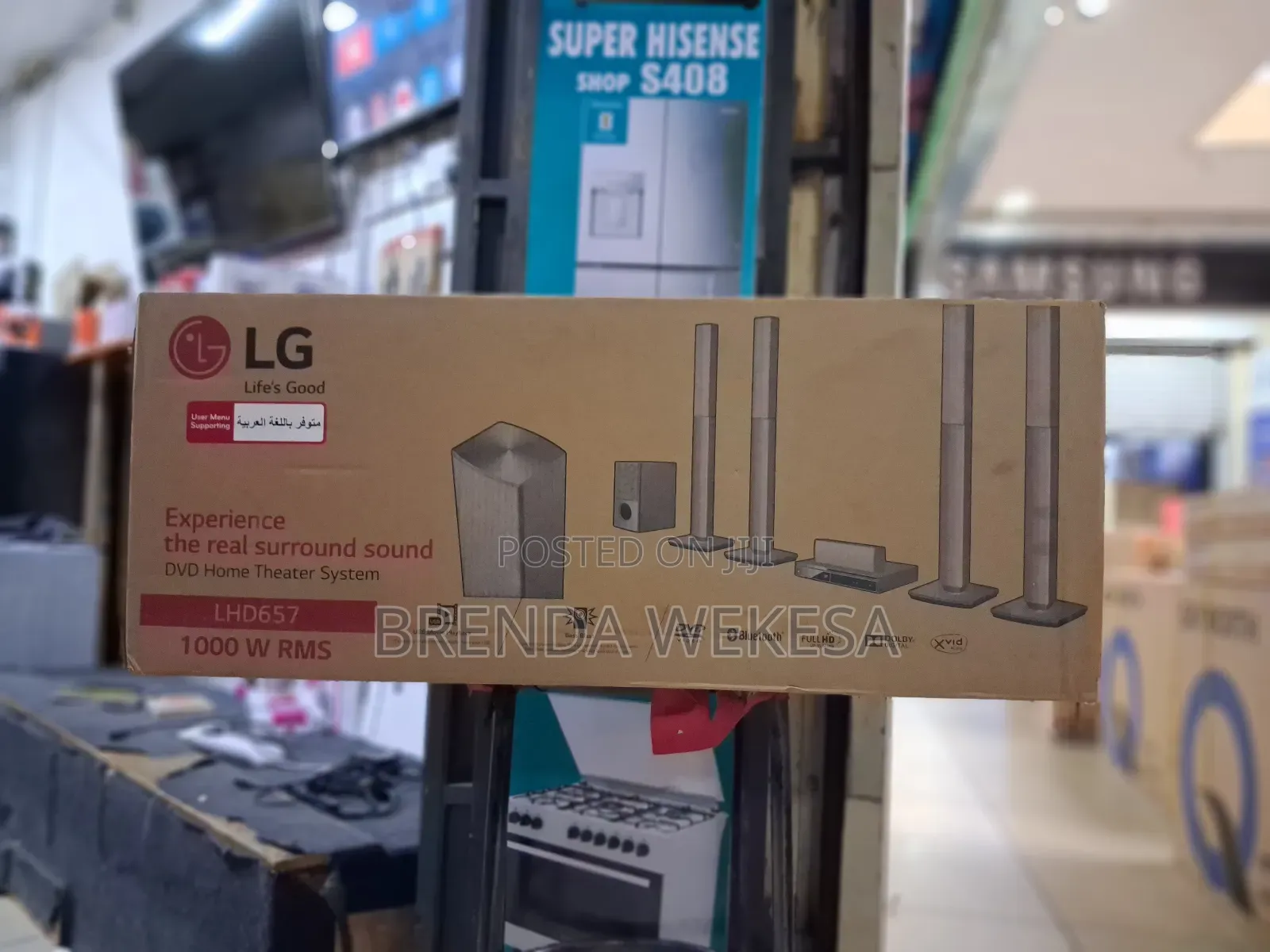 Lg Home Theater System 1000w Lhd657 | Surround Sound- Dolby Atmos