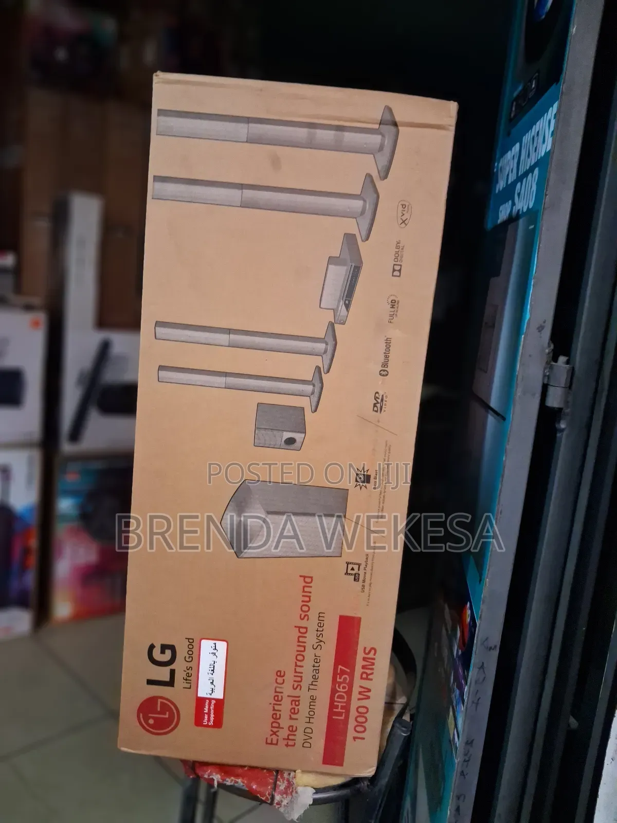 Lg Home Theater System 1000w Lhd657 | Surround Sound- Dolby Atmos