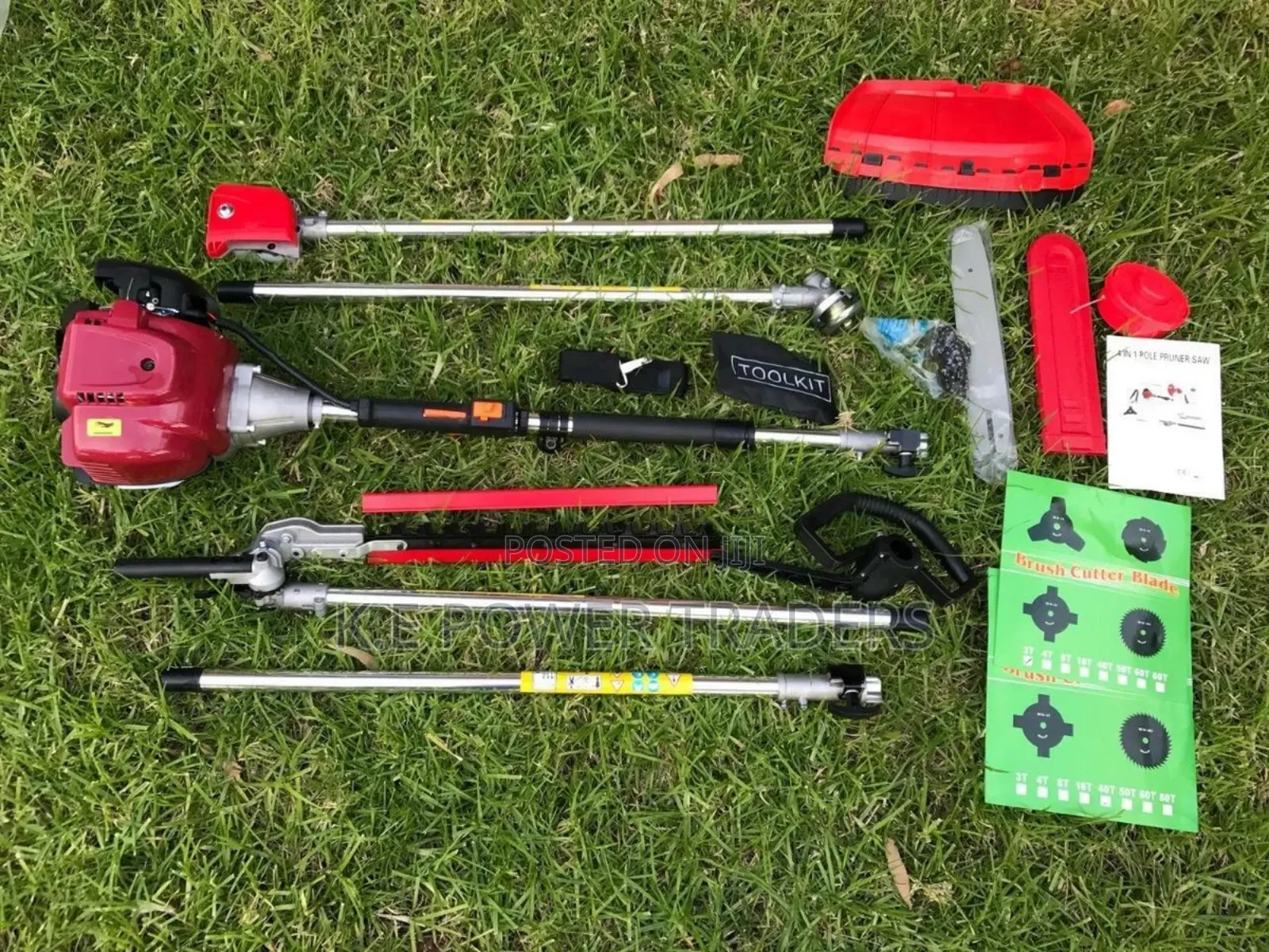 4 In 1 Honda Brush Cutter With Grass Cutting Machine