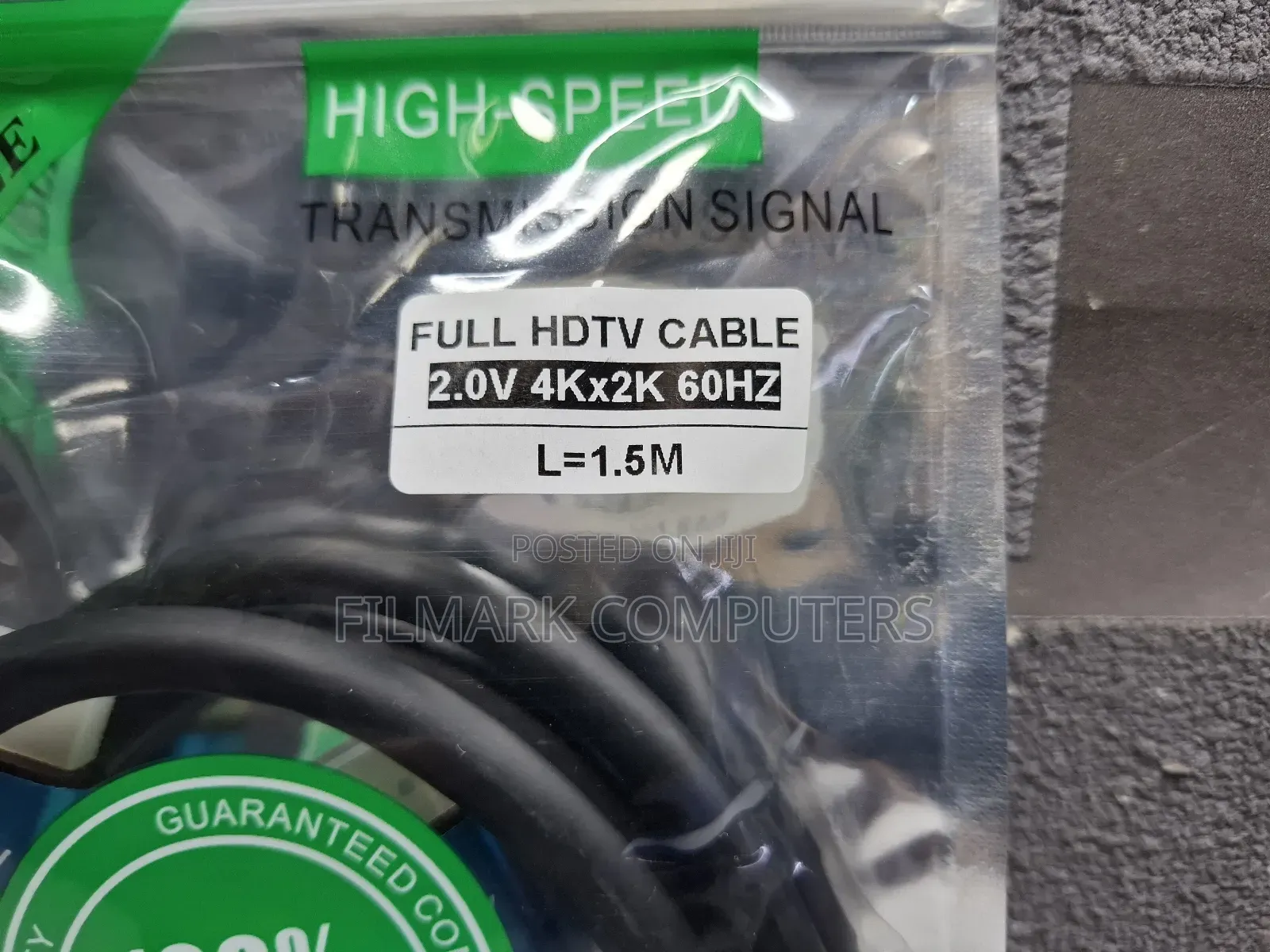 High Speed Full Hdtv Cable 2.0v 4kx2k 60hz L=1.5m