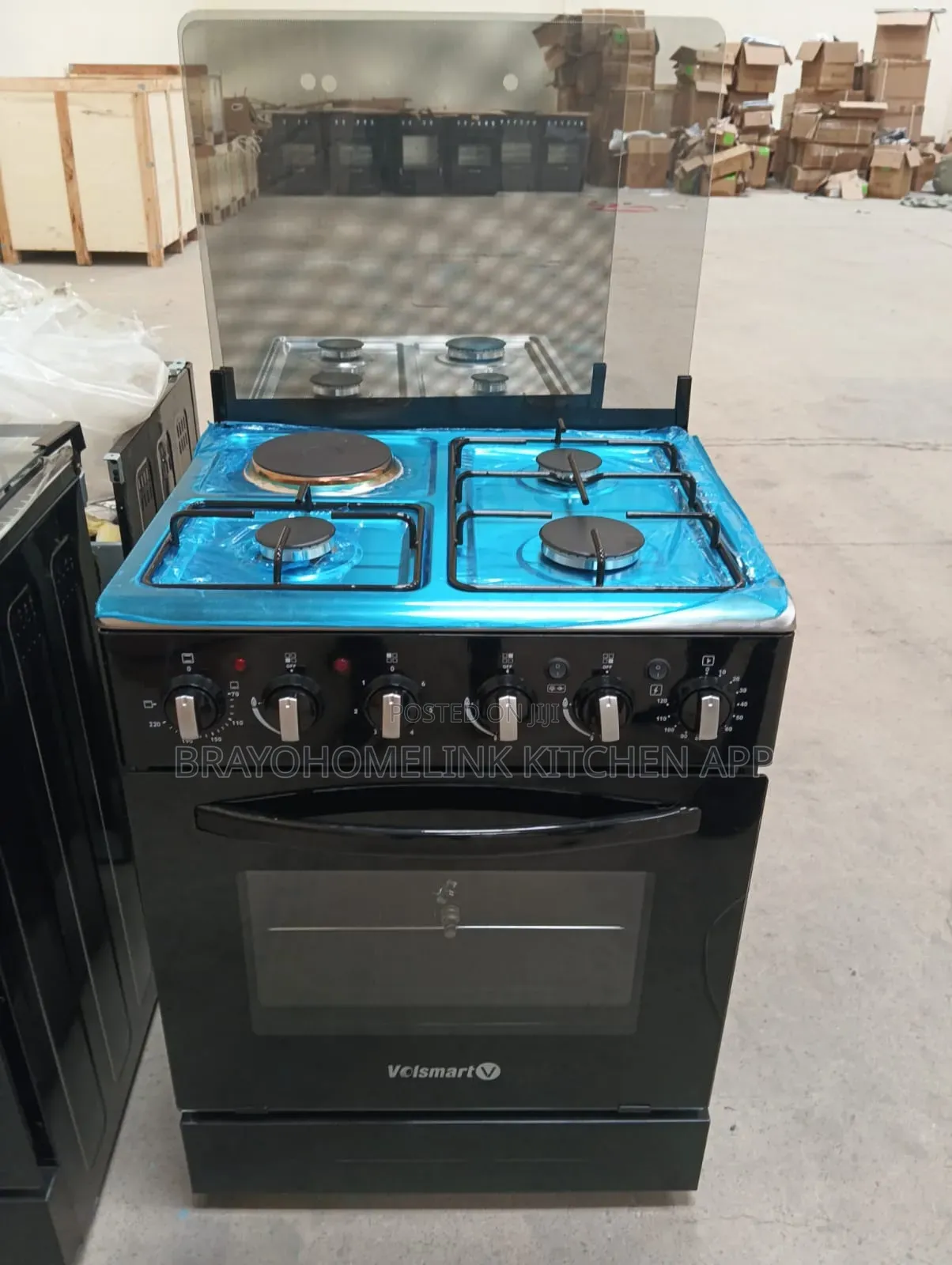 50*55 Volsmart 3+1 Jet Standing Cooker