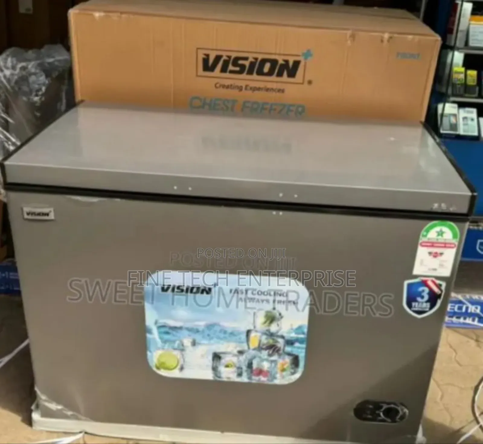 Vision Freezer 300l Chest Freezer