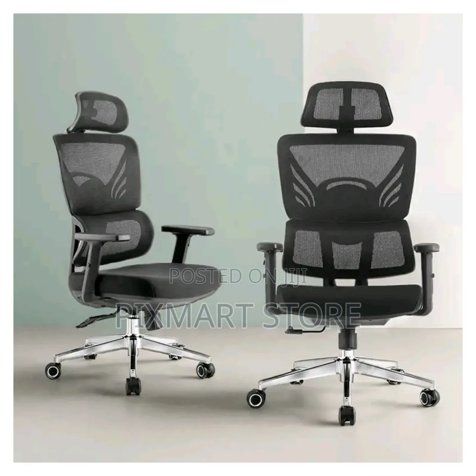 Executive Ergonomic Mesh Office Chair – High Back, Managerial Comfort