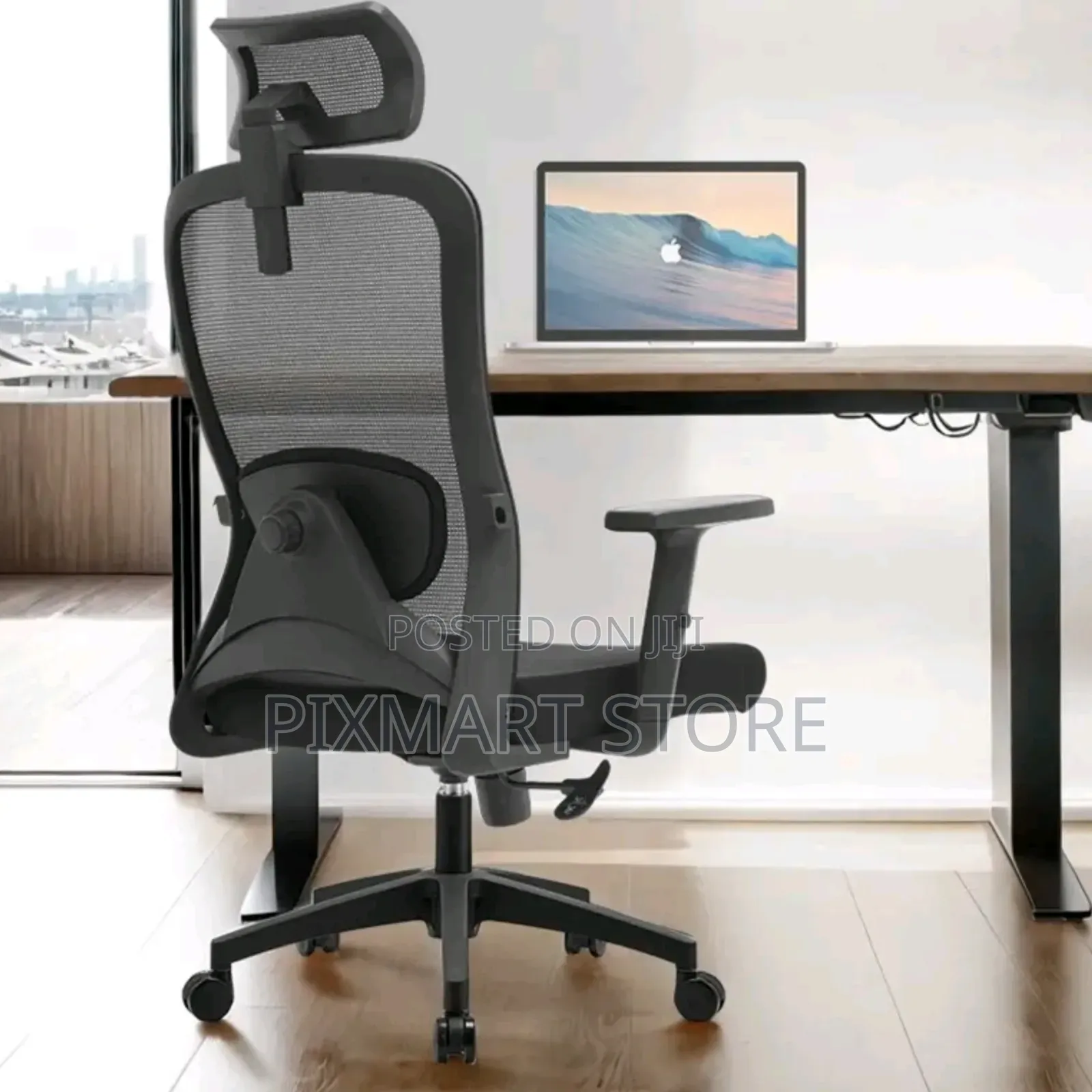 Executive Ergonomic Mesh Office Chair – High Back, Managerial Comfort
