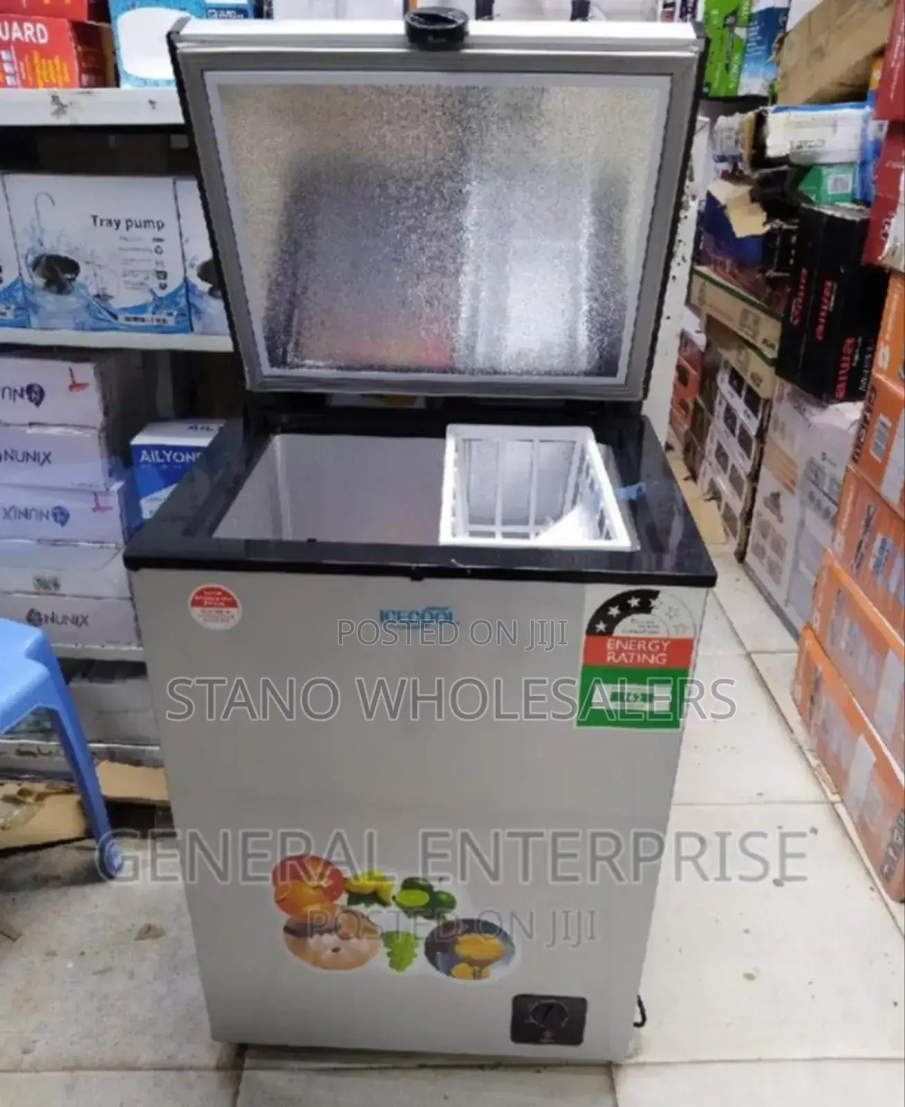 3star Rating New Icecool 109litres Deep- Freezer