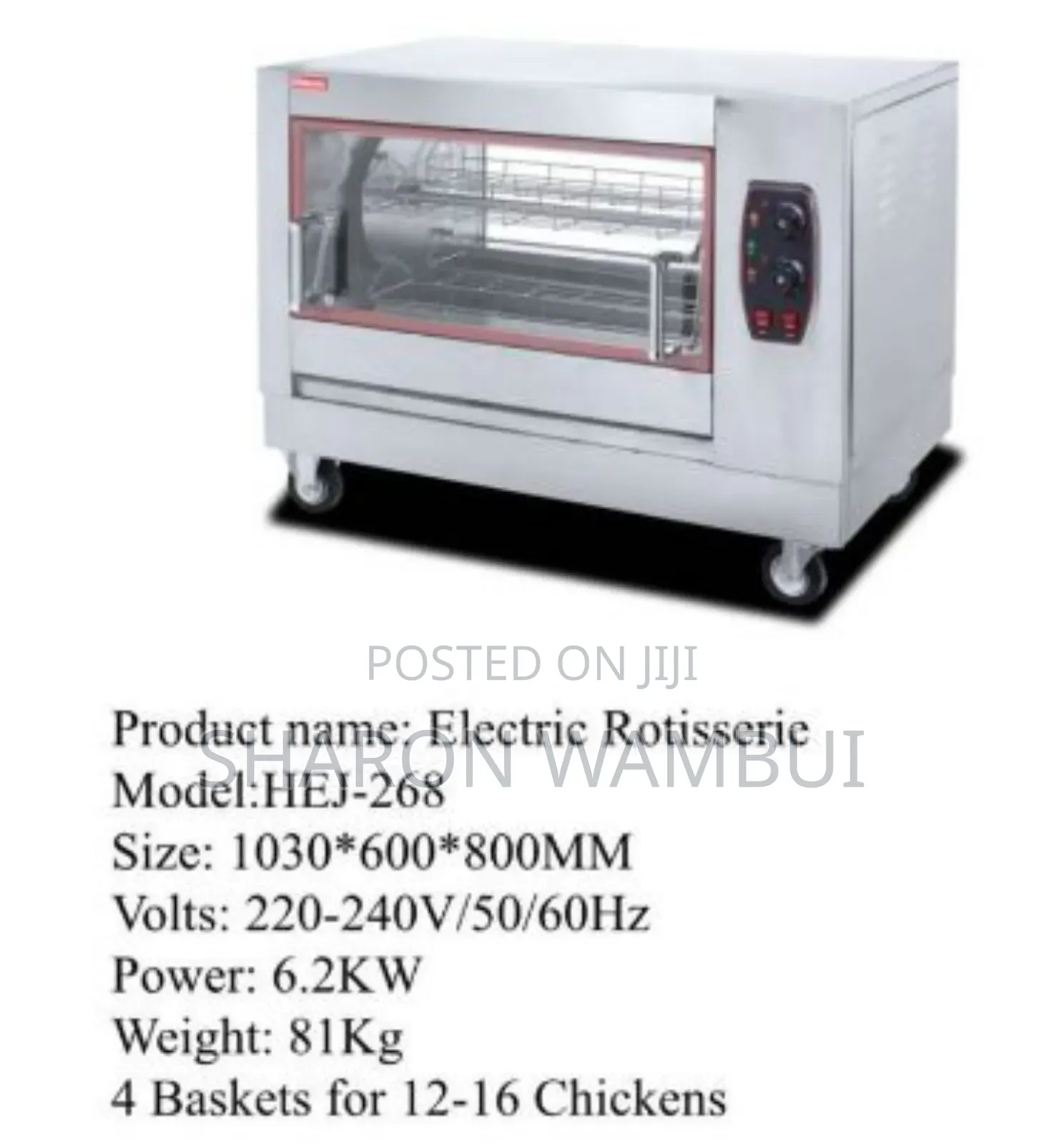 New Electric 81kg Rotisserie/81kg Electric Rotisserie