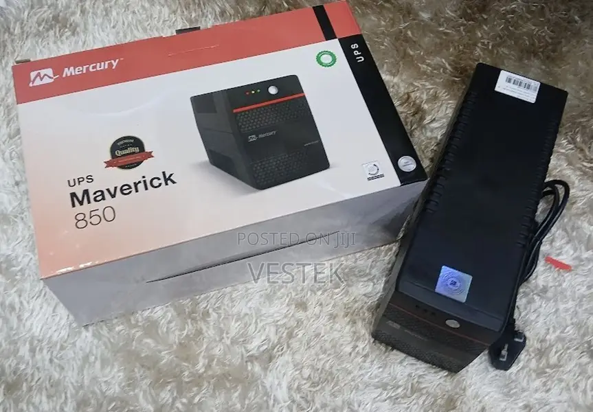 Mercury Maverick 850va/510w Ups, Offline, 2 Universal Sockets