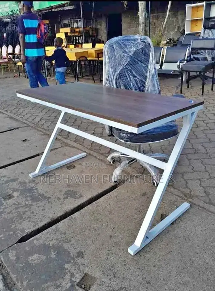 Modern Office Table With Chair – Affordable Office Set