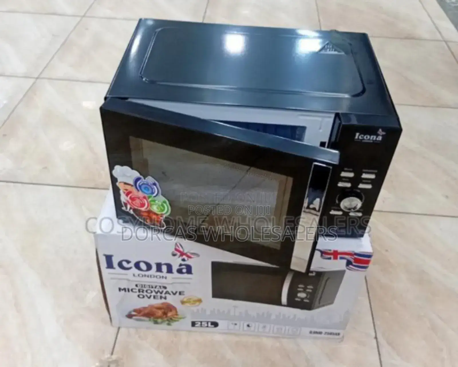 With Knob- Icona Digital Microwaves