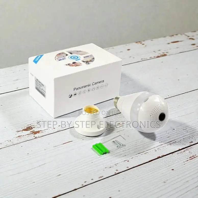 Full Hd 1080p Wifi Bulb Camera With Custom Privacy Settings