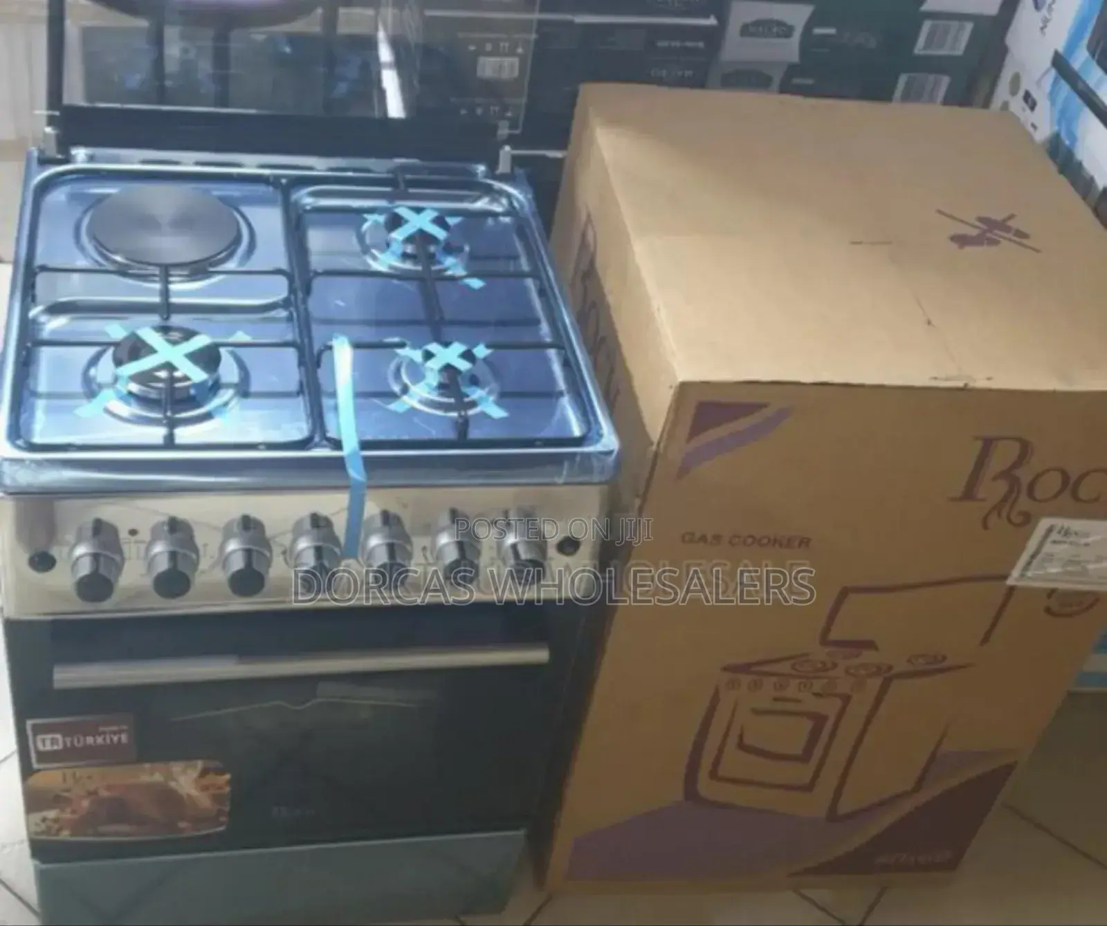 New Turkey Model-Roch 60×60 Standing 3+1 Cooker