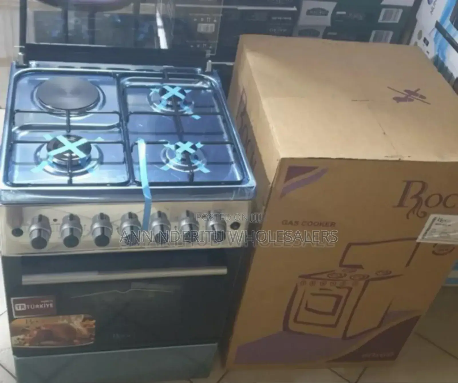 New Turkey Model-Roch 60×60 Standing 3+1 Cooker